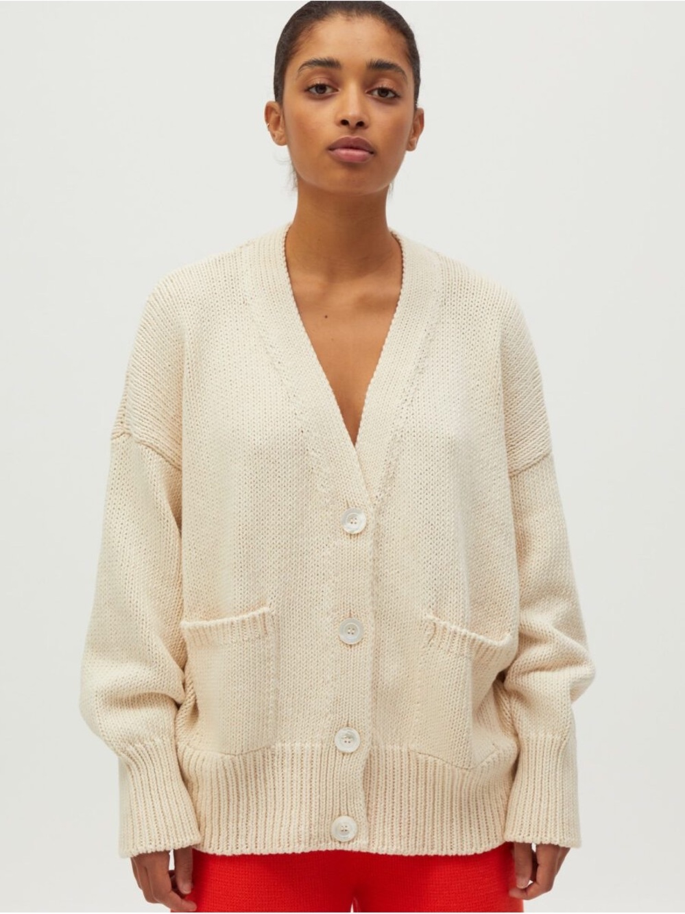 babaà cardigan no16 natural
